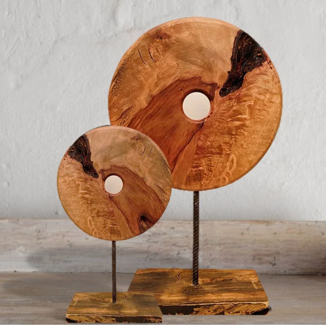 Meditations Scheiben - handmade, ausgewählte Einzelstücke aus Altholz